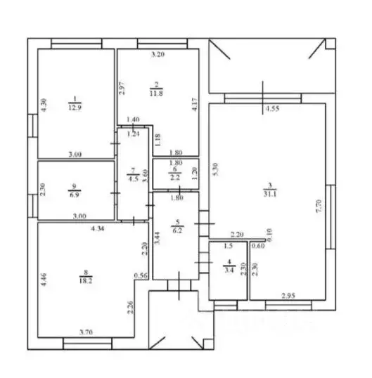 Коттедж в Нижегородская область, Бор Горелово мкр, 1-я ул. (120 м) - Фото 2