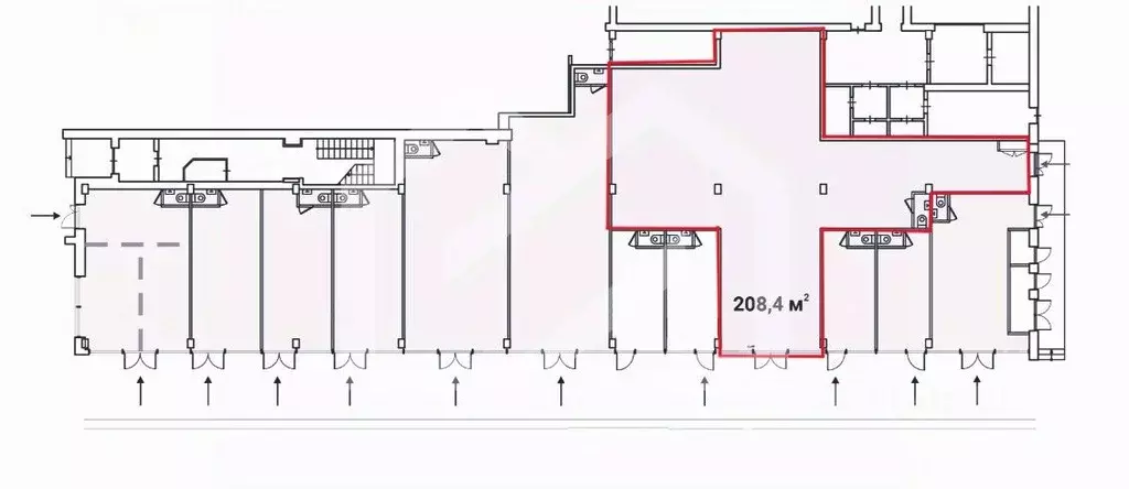 Помещение свободного назначения в Москва Коровинское ш., 1А (208 м) - Фото 2