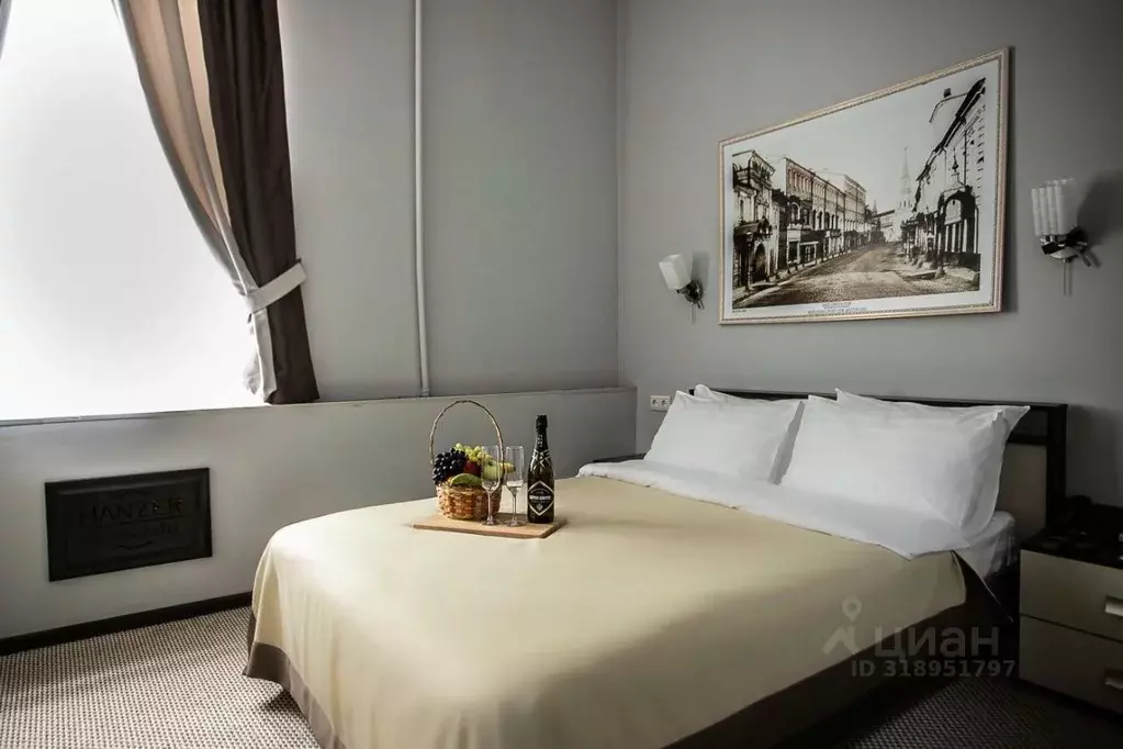 Комната Москва пер. Большой Головин, 25 (14.0 м) - Фото 1