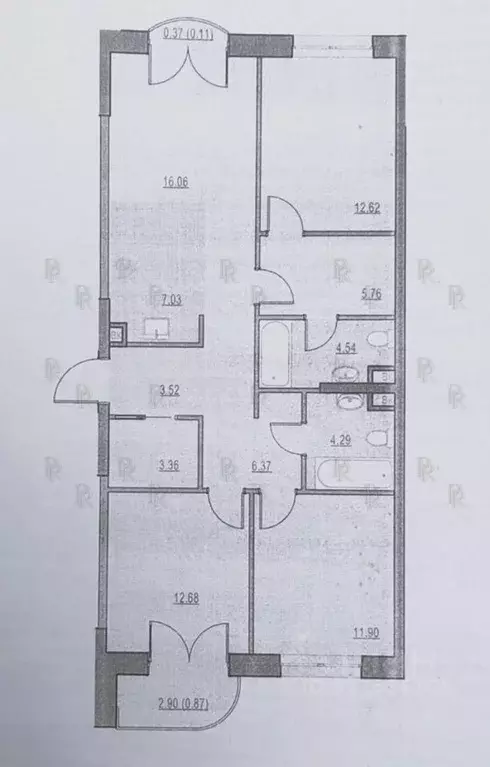 3-к кв. Москва ул. Академика Королева, 21 (91.4 м) - Фото 0