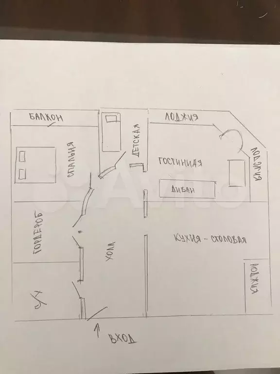 4-к. квартира, 120 м, 8/9 эт. - Фото 0