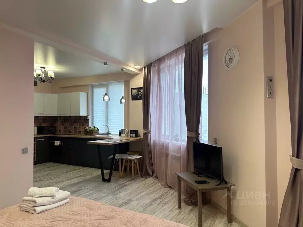 Студия Новосибирская область, Новосибирск ул. Якушева, 33 (39.0 м) - Фото 1