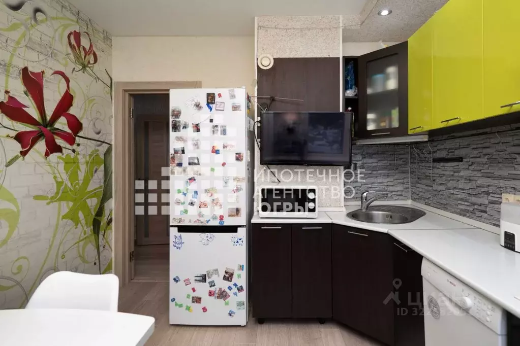 2-к кв. Ханты-Мансийский АО, Ханты-Мансийск Самаровская ул., 1 (51.2 ... - Фото 2