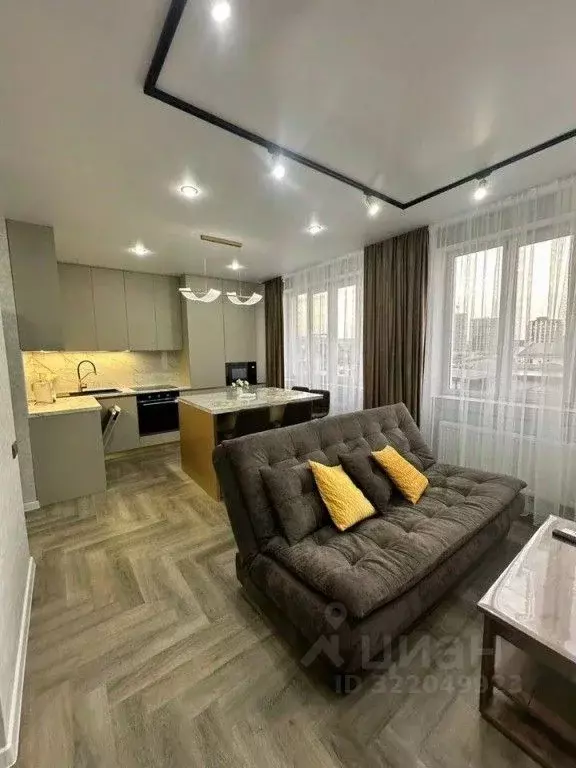 1-к кв. Кабардино-Балкария, Нальчик ул. Атажукина, 12к3 (45.0 м) - Фото 1