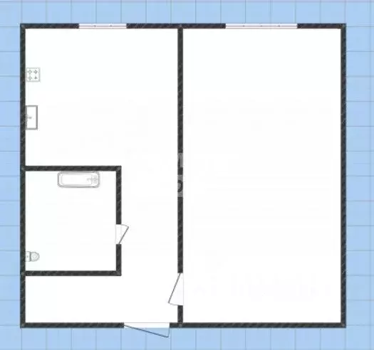 1-к кв. Липецкая область, Липецк Матырский мкр, ул. Энергостроителей, ... - Фото 2