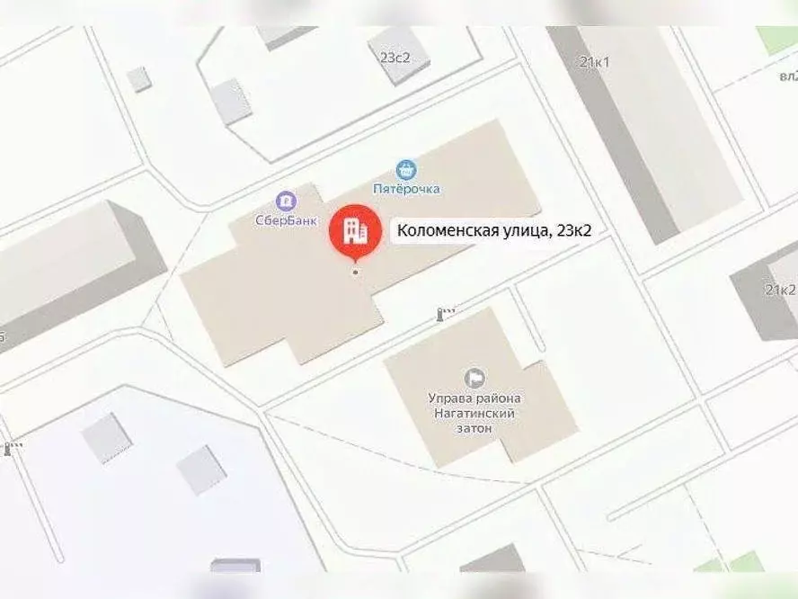 Торговая площадь в Москва Коломенская ул., 23к2 (313 м) - Фото 1