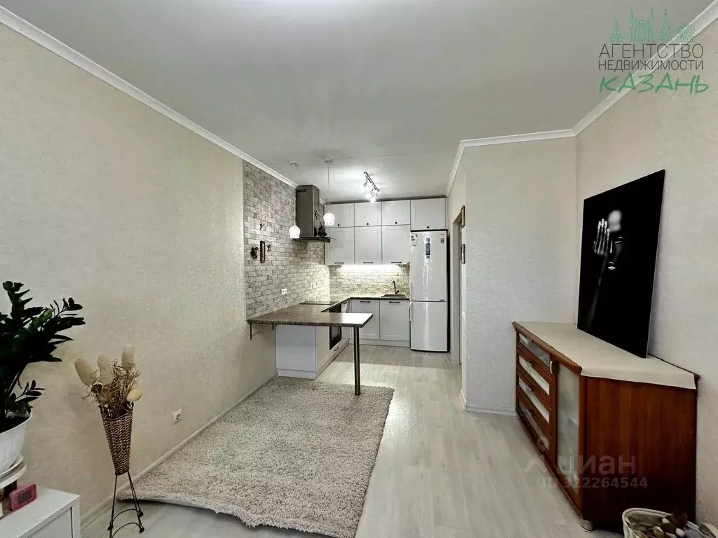 1-к кв. Татарстан, Казань ул. Азата Аббасова, 5 (44.0 м) - Фото 1