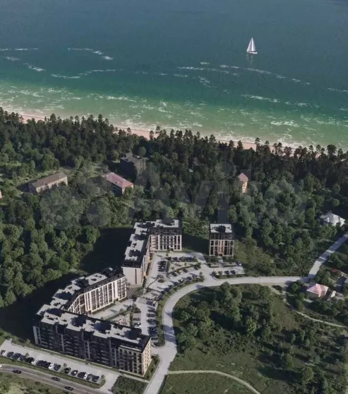 1-к. квартира, 41 м, 5/7 эт. - Фото 0