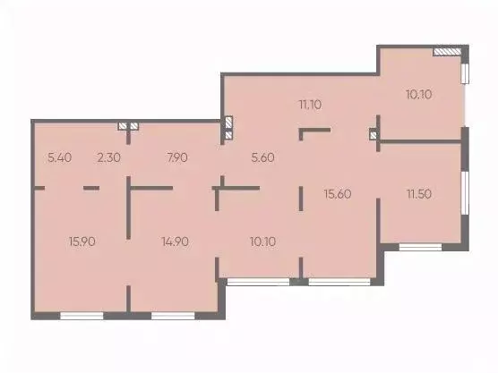 Помещение свободного назначения в Санкт-Петербург Пейзажный квартал ... - Фото 1