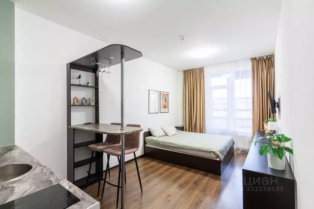 Студия Санкт-Петербург просп. Ветеранов, 171к2 (24.2 м) - Фото 1
