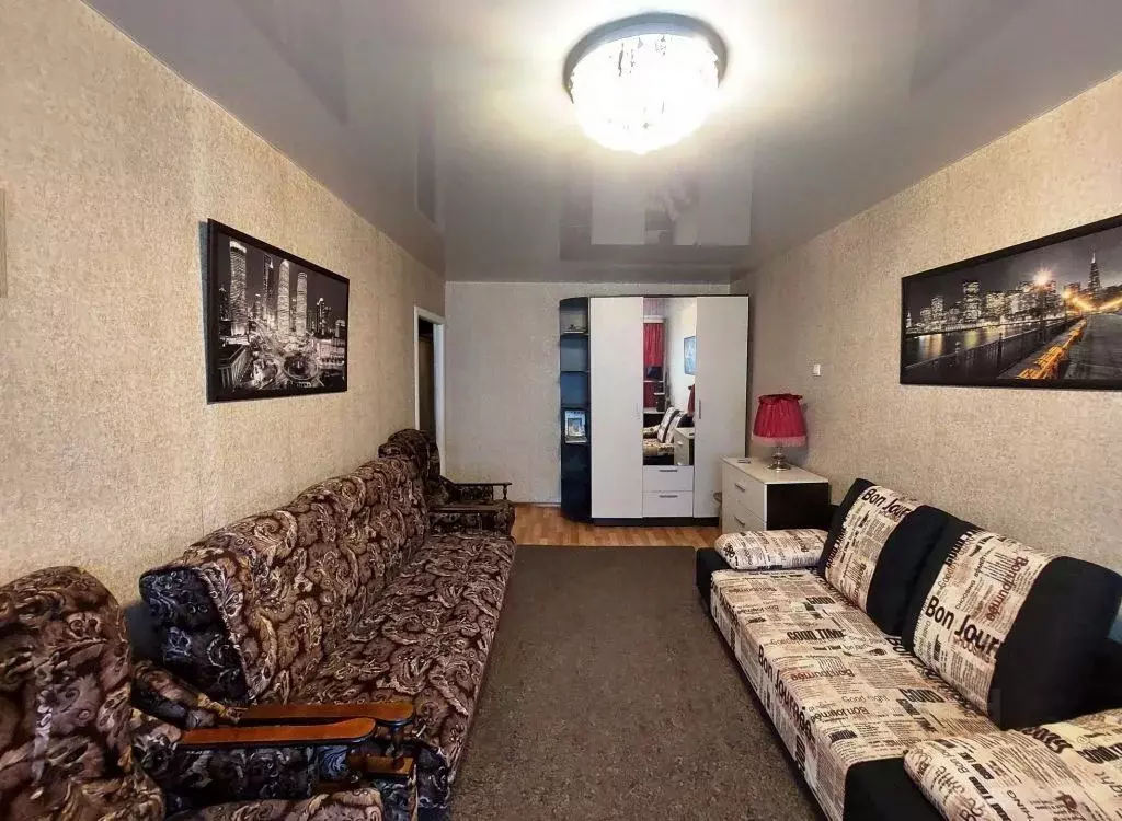 2-к кв. Нижегородская область, Кстово 3-й мкр, 1 (49.6 м) - Фото 1