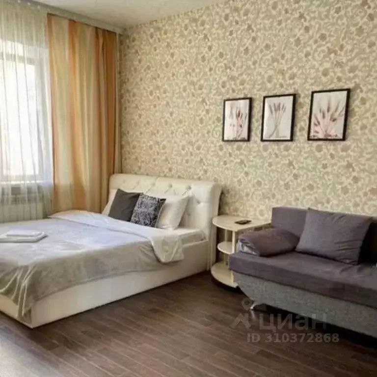 1-к кв. Саха (Якутия), Нерюнгри Южно-Якутская ул., 38 (35.0 м) - Фото 1