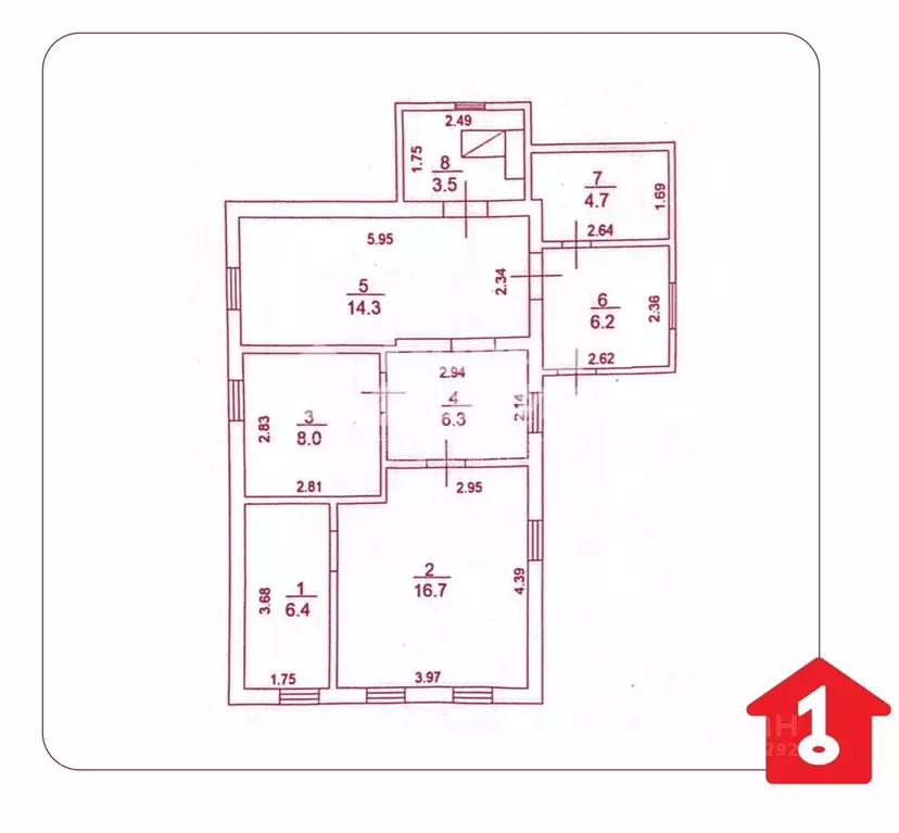 Дом в Омская область, Омск ул. 8-я Самарская (66 м) - Фото 2