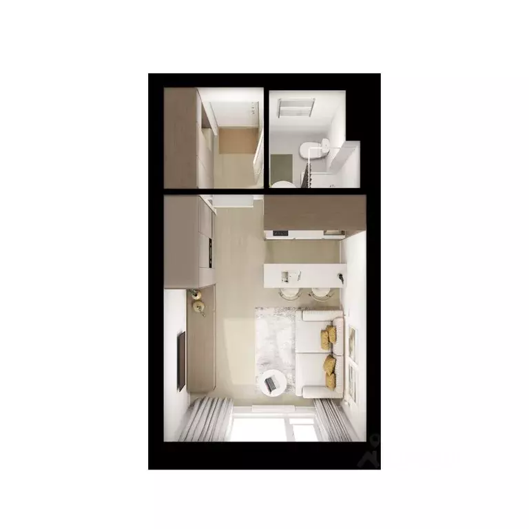 Студия Московская область, Котельники Парковый мкр, Белая Дача Парк ... - Фото 2