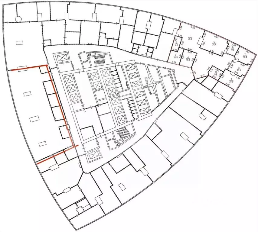 Помещение свободного назначения в Москва наб. Пресненская, 12 (396 м) - Фото 2