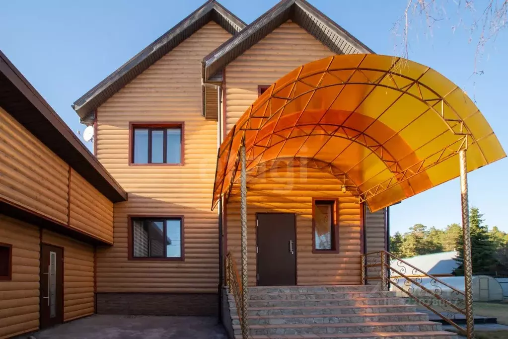 Дом в Новосибирская область, Ордынское рп ул. Ленинградская, 28 (350 ... - Фото 2