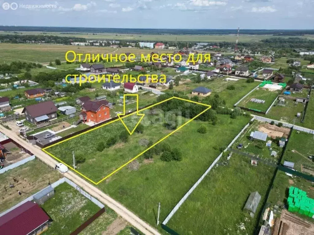 Участок в Акатьево, Лучезарная улица (10 м) - Фото 1