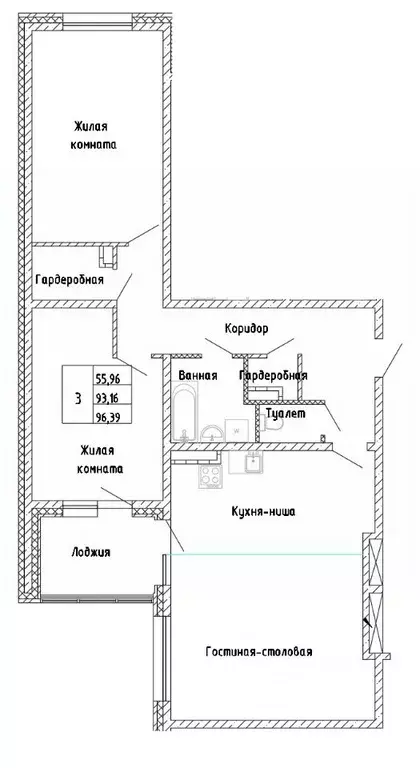 3-к кв. Сахалинская область, Южно-Сахалинск Горизонт жилой комплекс ... - Фото 0