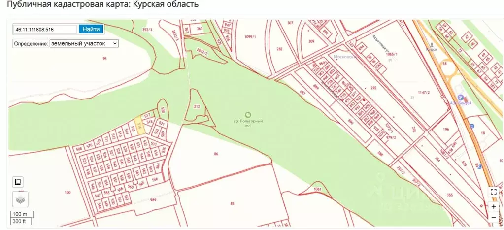 Участок в Курская область, Курский район, Нижнемедведицкий сельсовет, ... - Фото 2