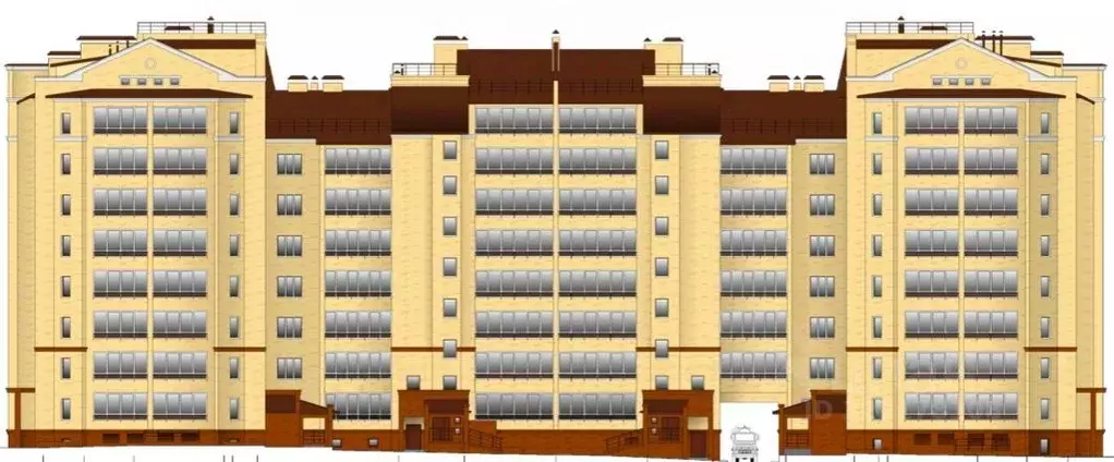 2-к кв. Омская область, Омск Старгород мкр, ул. Нагибина, 44 (69.3 м) - Фото 1