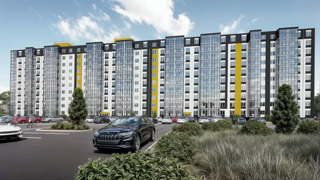 1-к кв. Псковская область, Псков Рижский просп., 94Г (41.56 м) - Фото 2