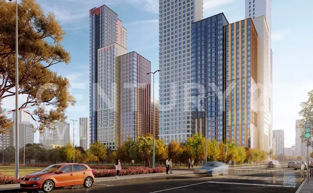 3-к кв. Москва Строительный проезд, 9к1 (83.0 м) - Фото 1