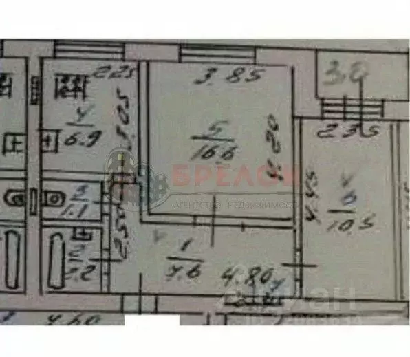 2-к кв. Ростовская область, Ростов-на-Дону Западный мкр, ул. Жмайлова, ... - Фото 2