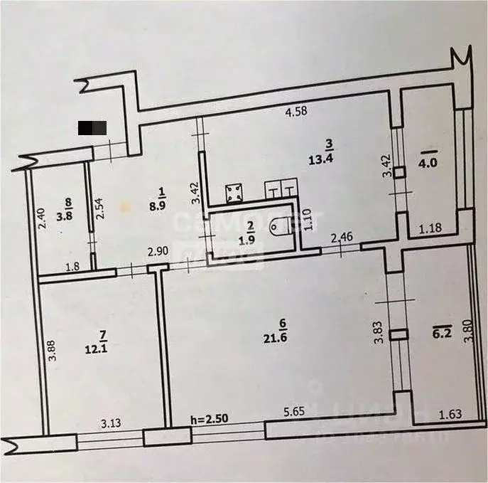 2-к кв. Краснодарский край, Туапсинский муниципальный округ, с. Агой ... - Фото 2
