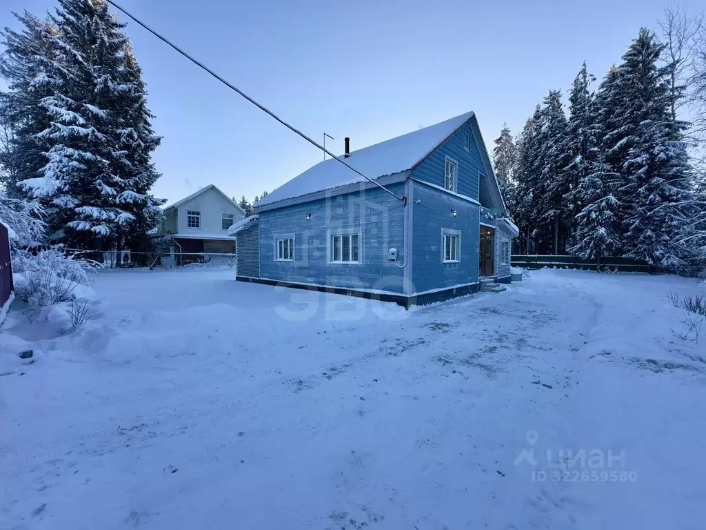Коттедж в Ленинградская область, Всеволожский район, Куйвозовское ... - Фото 1