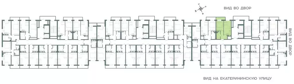 1-комнатная квартира: Мурино, Екатерининская улица, 11 (30.3 м) - Фото 1