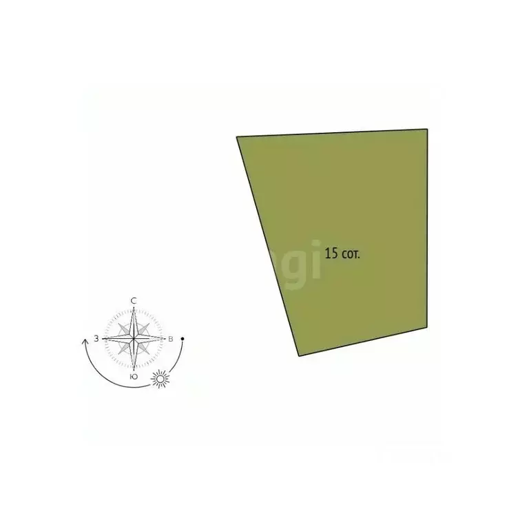 Участок в Белгородская область, Белгородский район, Комсомольское ... - Фото 1