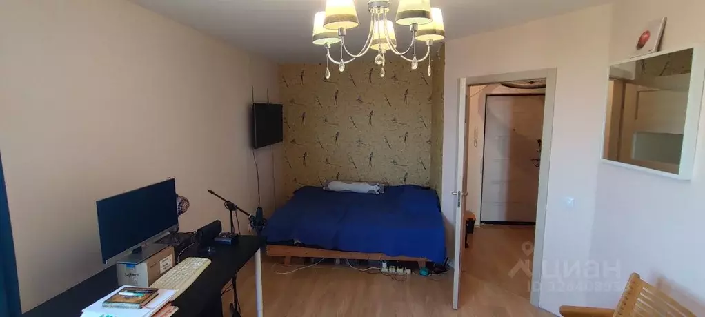 1-к кв. Ленинградская область, Всеволожский район, пос. Бугры ул. ... - Фото 2