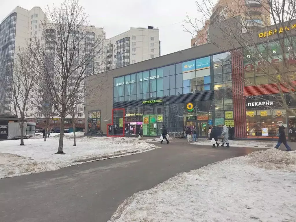 Помещение свободного назначения в Санкт-Петербург Туристская ул., 26с1 ... - Фото 1