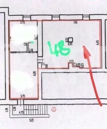 Помещение свободного назначения в Брянская область, Брянск ул. Вали ... - Фото 2