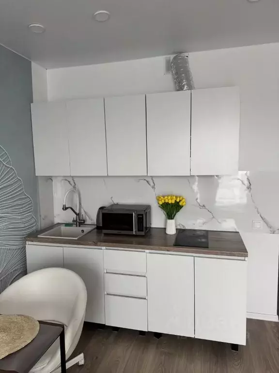 Студия Москва ул. Большое Понизовье, 8 (25.0 м) - Фото 1