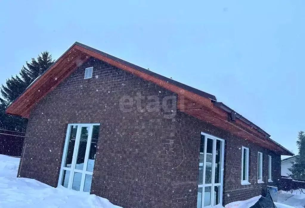 Дом в Пермский край, д. Мокино ул. Запольская, 55 (100 м) - Фото 1
