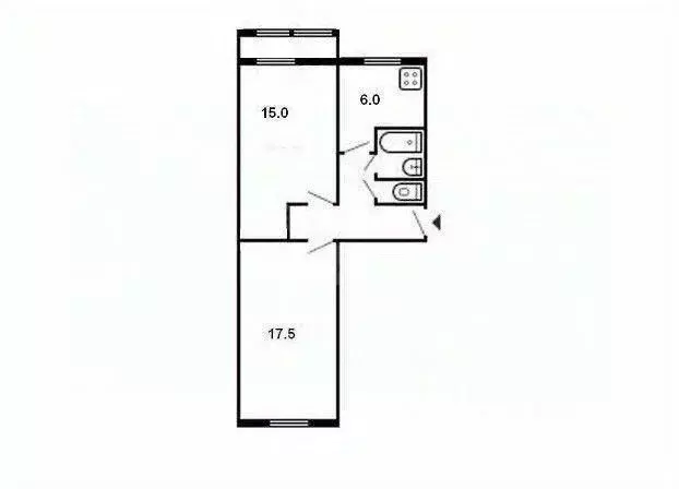 2-к кв. Оренбургская область, Оренбург просп. Дзержинского, 27/1 (47.7 ... - Фото 1