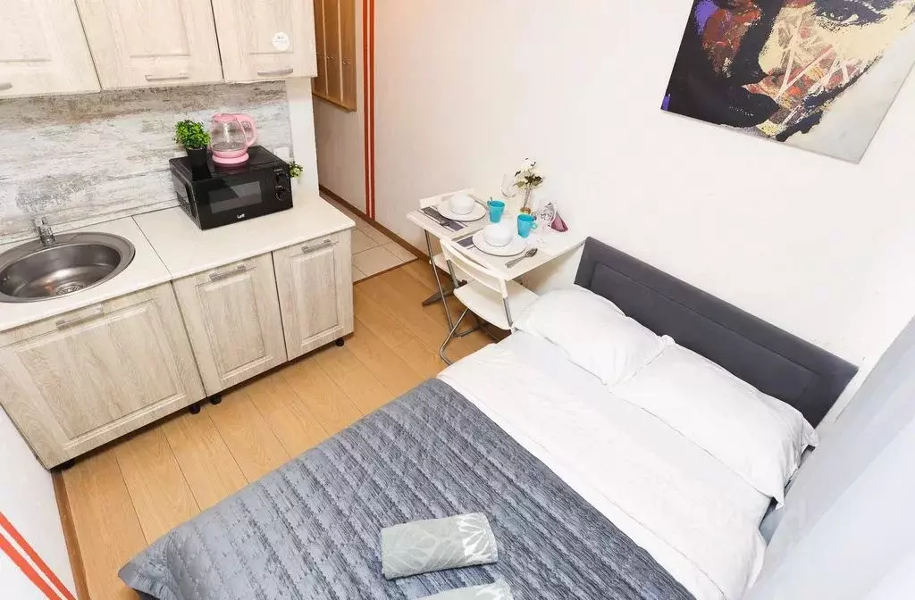 Студия Москва 2-я Рощинская ул., 11 (12.0 м) - Фото 1