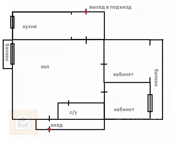 5-к кв. Крым, Евпатория просп. Победы, 29 (95.0 м) - Фото 1