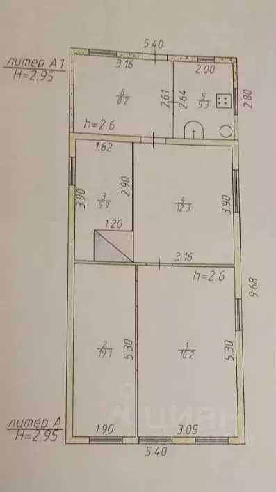 Дом в Калужская область, Дзержинский муниципальный округ, Полотняный ... - Фото 1