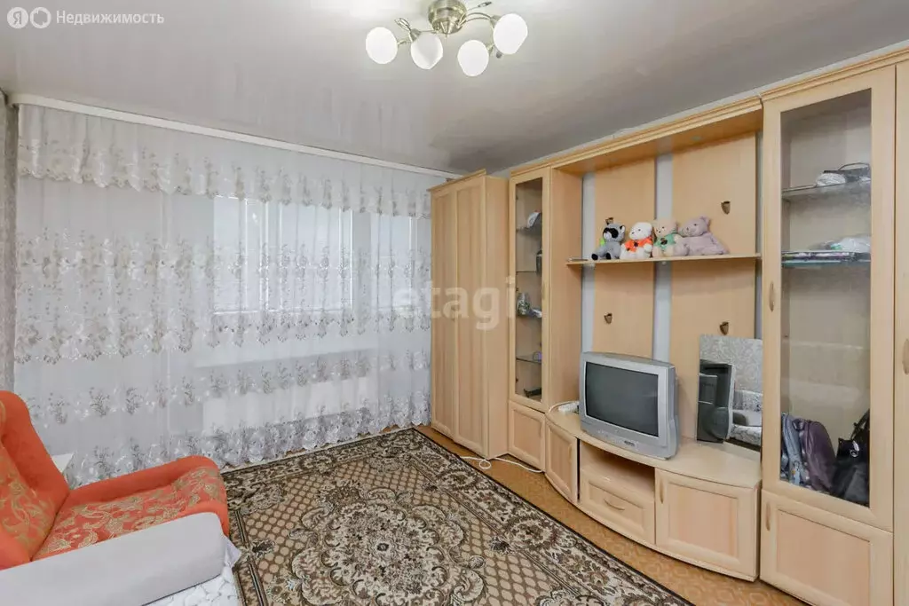 1-комнатная квартира: Тюмень, микрорайон Восточный, улица ... - Фото 1