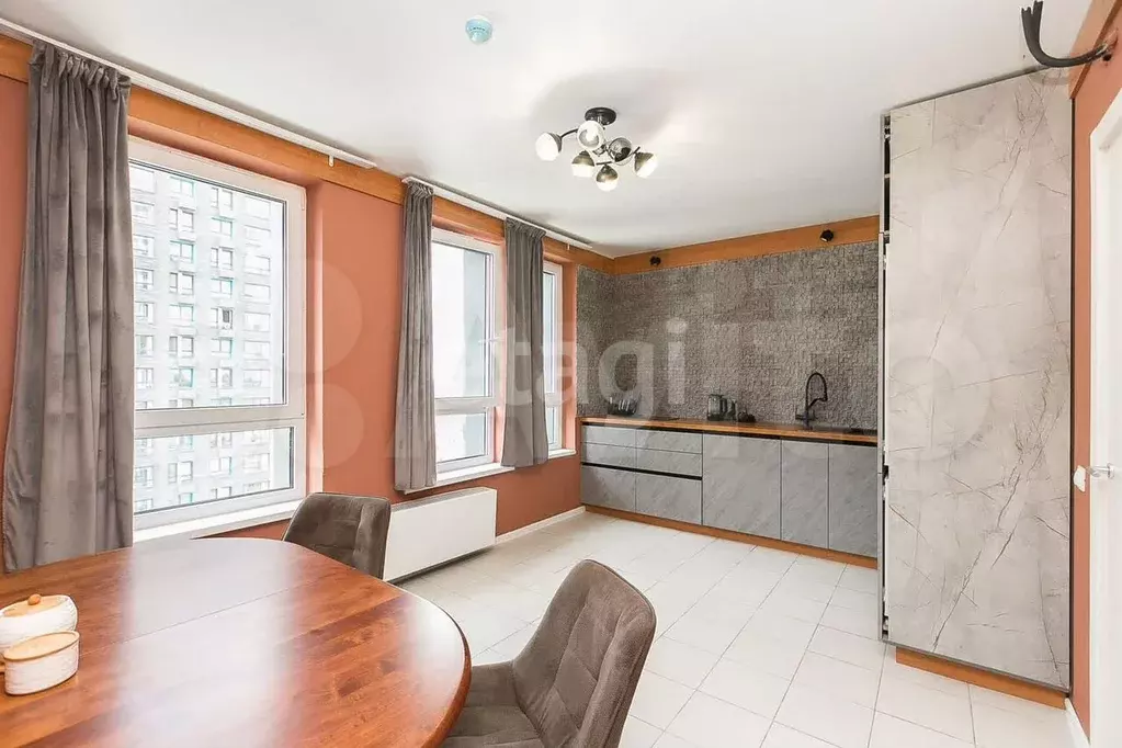 2-к. квартира, 55,4 м, 16/24 эт. - Фото 1