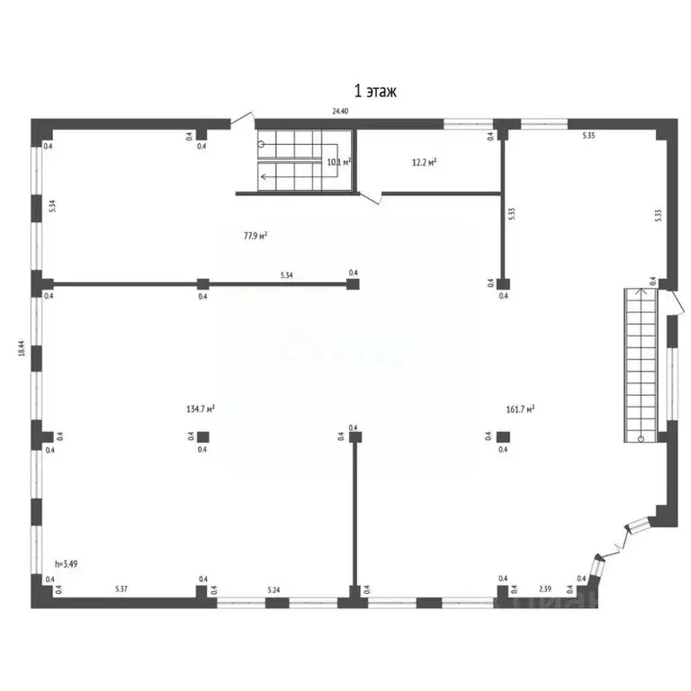 Торговая площадь в Ростовская область, Батайск Рабочая ул., 100 (788 ... - Фото 1