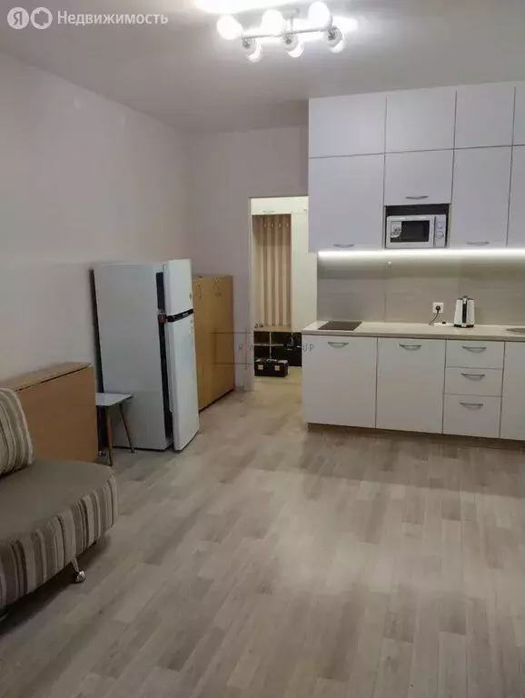 Квартира-студия: Новосибирск, улица Бородина, 56 (26 м) - Фото 1