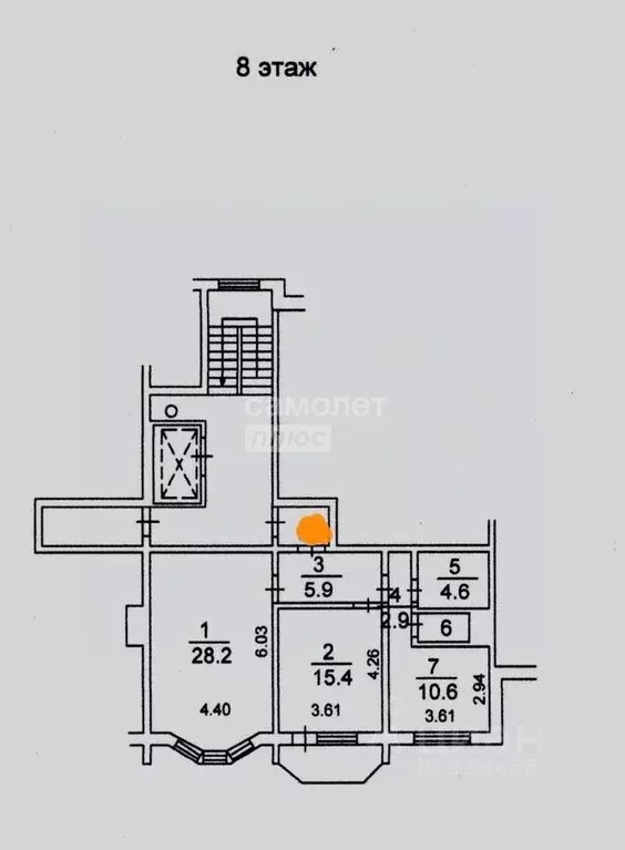 2-к кв. Новосибирская область, Новосибирск Горский мкр, 67 (69.5 м) - Фото 2