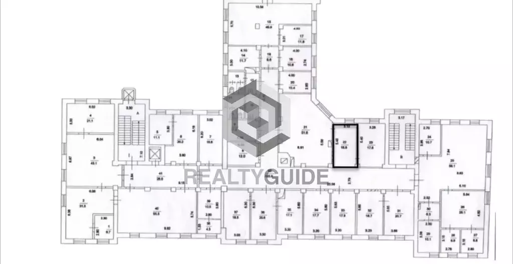 Офис в Москва Большой Саввинский пер., 9С1 (17 м) - Фото 1