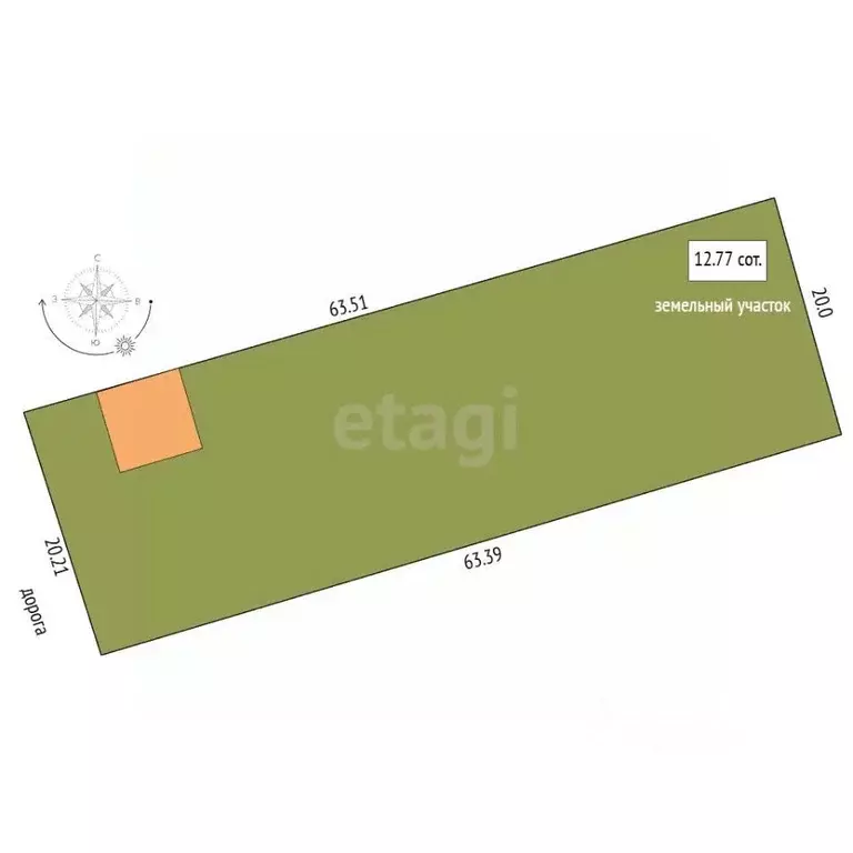 Дом в Камчатский край, Елизово Индустриец-1 Комбината ... - Фото 1