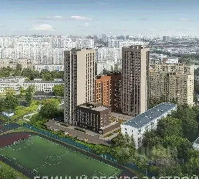 2-к кв. Москва Жигулевская ул., 12А (58.4 м) - Фото 1