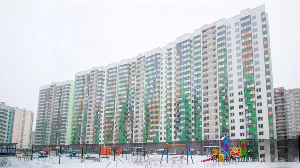 Студия Ленинградская область, Мурино Всеволожский район, ул. Графская, ... - Фото 1