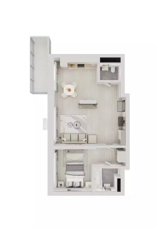 2-к кв. Пензенская область, Пенза ул. 65-летия Победы, 14 (57.6 м) - Фото 1